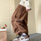 Men's Thickened American Large Pocket Ankle Banded Hip Hop Pants