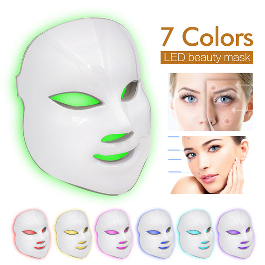 7 Colors LED Light Photon Beauty Mask