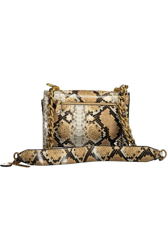 Guess Jeans Beige Polyurethane Handbag