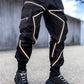 Men's trendy loose straight multi-pocket cargo pants