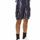 Satin Cargo Shorts