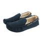Owen Mens Fleece Lined Moccasin - Navy