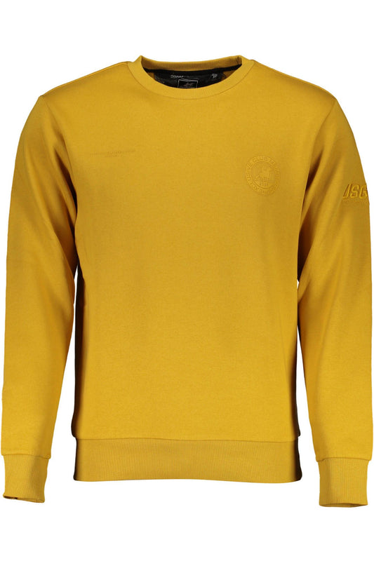 U.S. Grand Polo Yellow Cotton Sweater