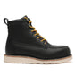 Men's Rockrooster Trinidad 6 inch Black Steel Toe Wedge Work Boots