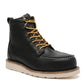 Men's Rockrooster Trinidad 6 inch Black Steel Toe Wedge Work Boots