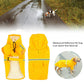 Pet Dog Puppy Raincoat Hoodie Jacket Hooded Coat Clothes Waterproof Raincoat