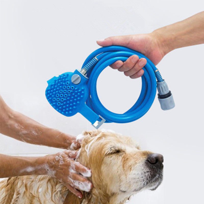 Pet Bathing Tool Comfortable Massager Shower Sprayer Brush