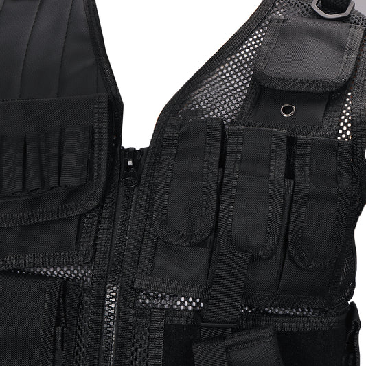 Hunting Tactical Vest Multi-pocket Military Lightweight Outdoor Protective Assault