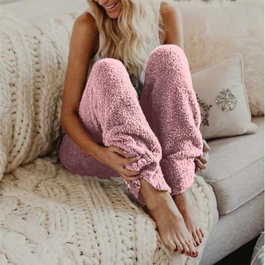 Women's Fitness Sport Winter Fleece Leggings Pants