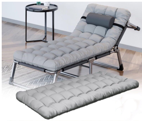 Mattress Folding Bed Cotton Pad Office Lunch Bed Single Bed