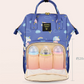 Baby Mummy Bag Multi-function Large-capacity Mummy bag Shoulder Mother Bag Out Backpack Fashion Maternal and Child Package