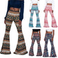 Women's Vintage 1970s Style Bell Bottom Knit Pants