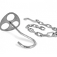 Portable Outdoor Barbecue Camping Stainless Steel Hanger Camping Tripod Hanging Pot Rack