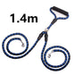 Pet Double-Ended Traction Rope For Walking The Dog Hand-Double-Ended Traction Rope One Plus Two Leash Collar