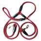 Pet Double-Ended Traction Rope For Walking The Dog Hand-Double-Ended Traction Rope One Plus Two Leash Collar