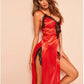 Women's Ice Silk Satin Nightgown Lingerie