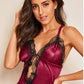 Women's Ice Silk Satin Nightgown Lingerie