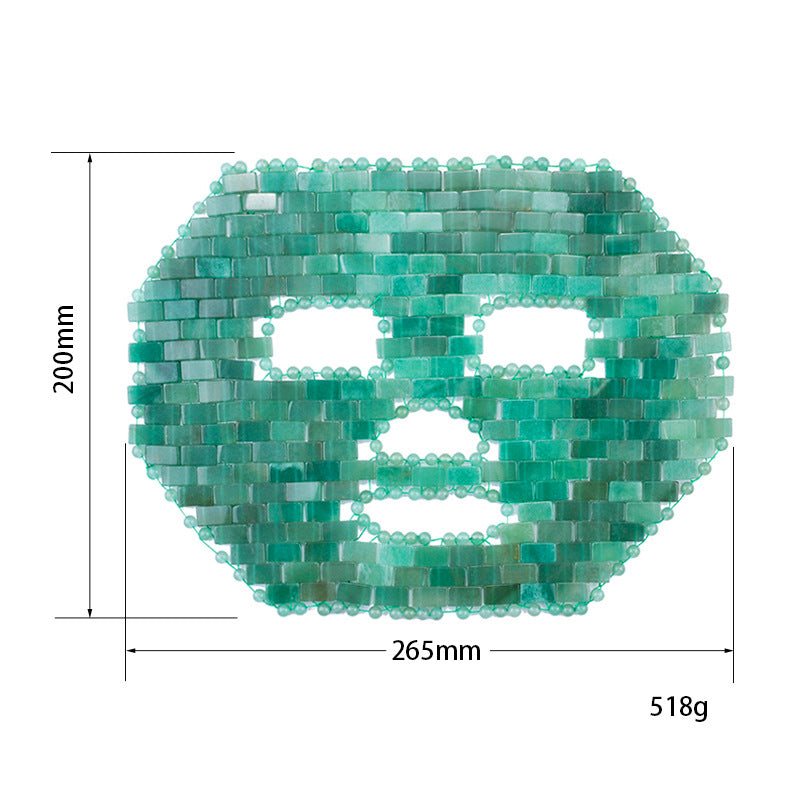 Natural Gemstone Crystal Rejuvenating  Face Mask