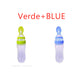 Silicone Training Rice Spoon, Infant Cereal Food Supplement, Safe Feeder
