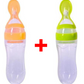 Silicone Training Rice Spoon, Infant Cereal Food Supplement, Safe Feeder