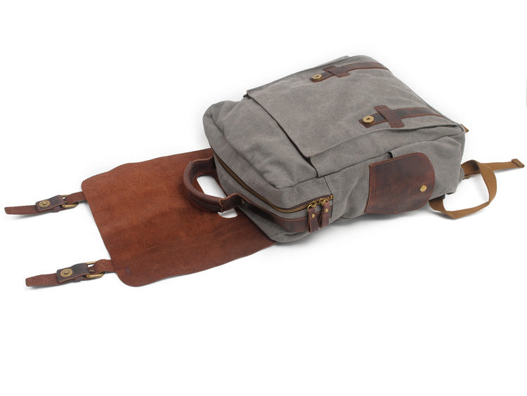 Retro Vintage Style Canvas Backpack