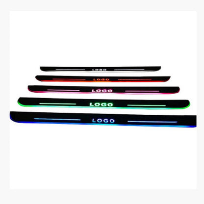 Auto LED Threshold Sills USB Charging Illuminated Light