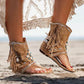 Women's Beaded Moccasin Sandals