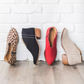 Women's Side Zip Leather Ankle Boots