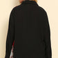 Women's Plus Size Color Block Button Front Shirt