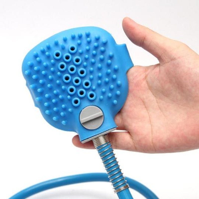 Pet Bathing Tool Comfortable Massager Shower Sprayer Brush
