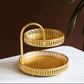 Pastry Tray Storage Tray Double Layer Creative Personality Fashion Living Room Household