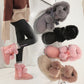 Teens Women's Casual Velvet Warm Short Tube Boots