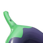 PVC large inflatable eggplant with net floating bed, purple inflatable eggplant recliner