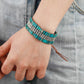 Women's Handmade Triple Layer Natural Stone Bracelet