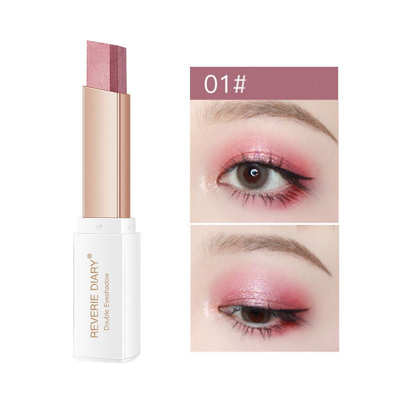Eyeshadow Waterproof Duo Stick Gradient Shimmering Eye Shadow Stick