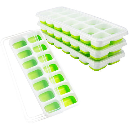 Silicone 14 grid ice tray
