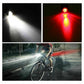 USB Rechargeable LED Bicycle Headlight Bike Head Light Front Rear Lamp Cycling