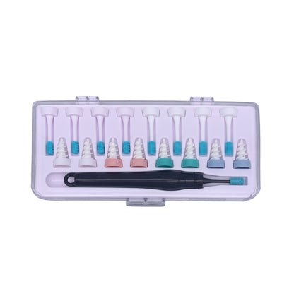 Silicone Spiral Ear Cleaning 16 Replacement Heads Removal Ears Cleaner Plugs Spirals Care