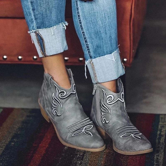 Women's Vintage Style Totem Boots