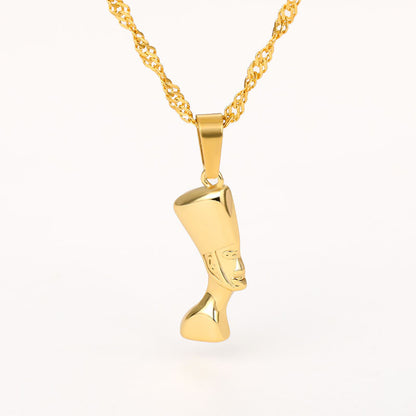 Women's Vintage Electroplated Stainless Steel Necklace