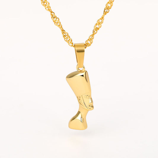 Women's Vintage Electroplated Stainless Steel Necklace