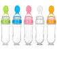 Baby Spoon Bottle Feeder Dropper Silicone Spoons for Feeding Medicine Kids Toddler Newborn