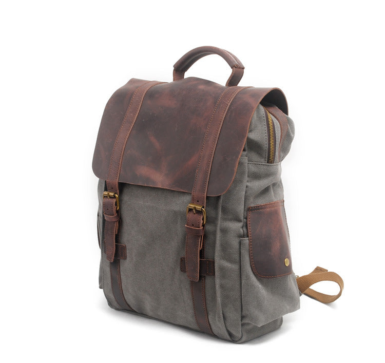Retro Vintage Style Canvas Backpack
