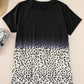Women's Printed Short Sleeve Round Neck Tee (M & XL Sold Out)