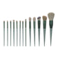 Purple Flower Holly Leaf 13 Piece Makeup Brushes