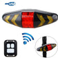 Wireless remote control bicycle taillight