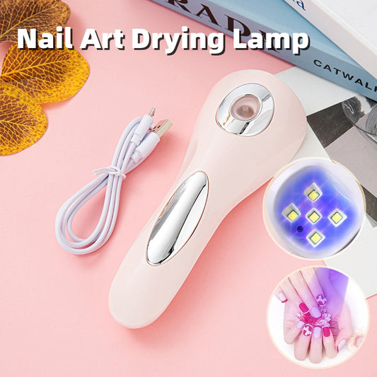 Handheld Nail Drying Mini Portable UV LED Rechargeable Lamp