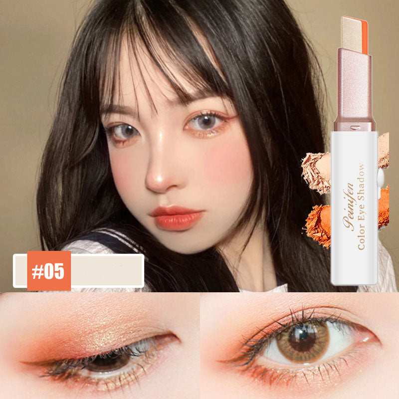 Eyeshadow Waterproof Duo Stick Gradient Shimmering Eye Shadow Stick