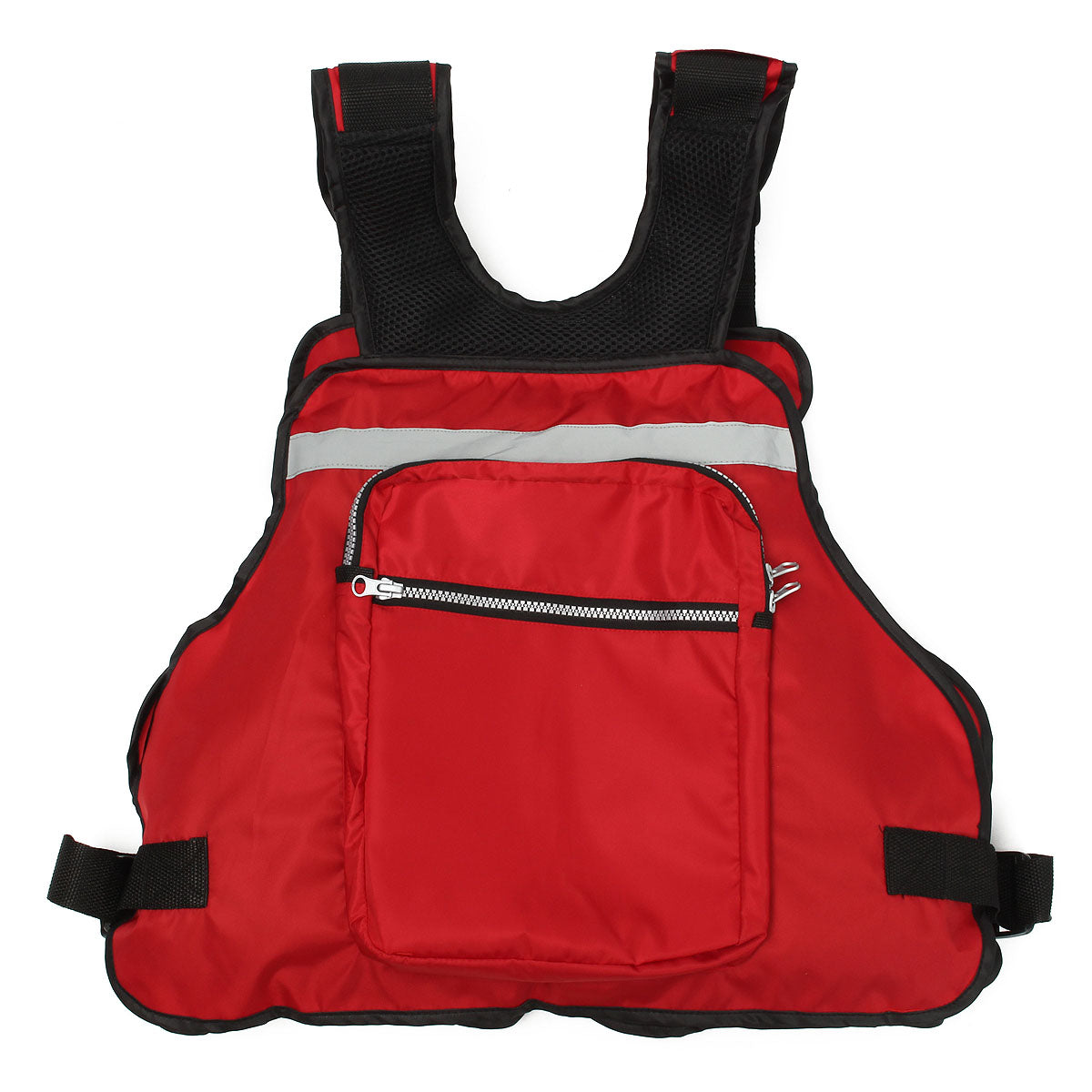 Universal Fishing Life Jacket Kayak Snorkeling Sailing Swimming Reflective Stripe Coat
