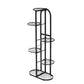 Six Holder Plant Display Shelves for Garden Home Office Indoor Outdoor